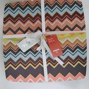 New Missoni Target 20th Anniversary Collection Melamine Dinner Plates Set Of 4